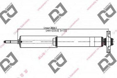 DJ PARTS ds1057ht -  Амортизатор